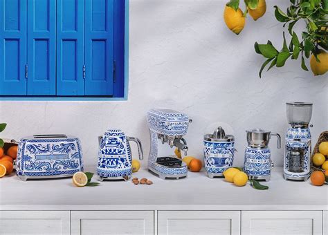 smeg collection dolce gabbana|dolce and gabbana blu mediterraneo.